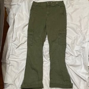 Rewash High Rise Olive Pants